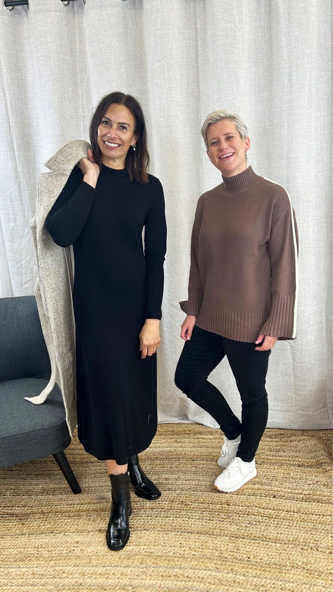 style items clothing on different bodies